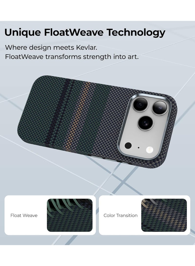 بينكس جراب Benks المميز لهاتف iPhone 17 Pro Max بتصميم Aurora الكامل، متوافق مع زر التحكم بالكاميرا، ومتوافق مع MagSafe، جراب حماية عسكري مصنوع من ألياف Dupont Kevlar - Image 5